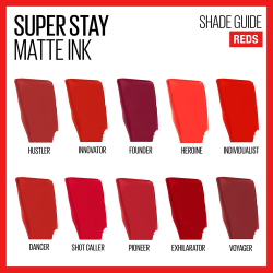 احمر شفاه سائل سوبر ستاي مطفي من ميبيلين 70 امازونيان MAYBELLINE New York Superstay Matte Ink Liquid Lipstick